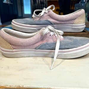Vans Multi Colored Corduroy Sneakers